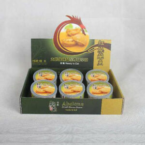 Abalone 鮑魚 Four pieces/one can (6 cans in gift box)