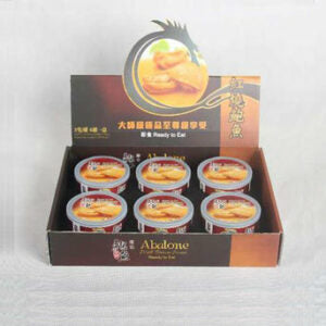 Abalone 鮑魚 Three pieces/one can (6 cans in gift box)